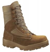 36W309 Boots, Steel, Mens, 10-1/2EW, Tan, PR