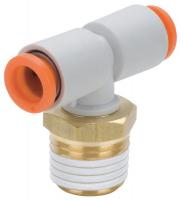 36W805 Male Branch Tee, 3/8 In, Thread x Tube
