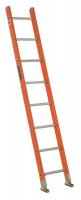 36Y415 Straight Ladder, 8 ft., 300 lb., Fg