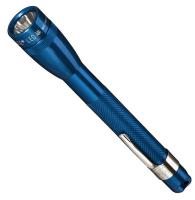 36Y707 Flashlight, LED, 2AAA Mini Mag, Blue