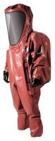 36Y731 Encapsulated Suit, Level A, Red, 3XL