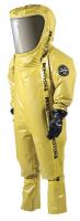 36Y764 Encapsulated Suit, Level C, Yellow, 3XL
