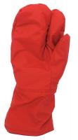 36Y781 Cryogenic Gloves, 3 Finger, Red, Univ, PR