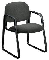 38C451 Guest / Side Chair, 250 lb., Gray