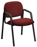 38C454 Guest / Side Chair, 250 lb., Burgundy