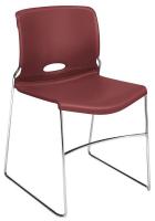 38C457 Stacking Guest Chair, Mulberry, PK4
