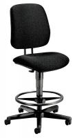 38C485 Task Chair, Black, 22-1/2 to 32-1/2 In
