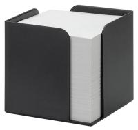 38C637 Memo Cube, 1 Compartment, Black