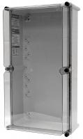 38C996 Enclosure, 4 Corner Screws, 24 In, Clear