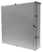 38D008 Enclosure, Hinged w/Latch, 24 In, Opaque