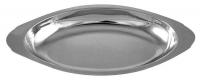 38D076 Oval Au-Gratin, 12 oz, SS, PK 12