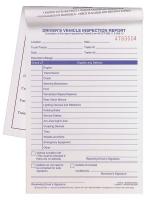 38D304 Vehicle Inspection Form, 2 Ply, Carbonless