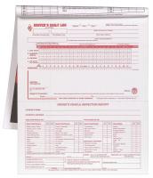 38D329 Detail Drivers Daily Logbook, Carbonless