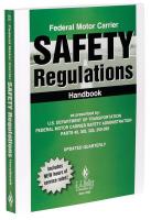 38D334 FMCSR Regulation Pocketbook, 608 Pages