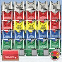 38E578 Medium HICS Vest Kit, 25 Vests