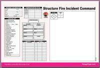38E611 Structure Fire ICS Worksheet, 25PK