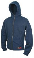 38F052 FR Hooded Sweatshirt, HRC2, Navy, 4XL