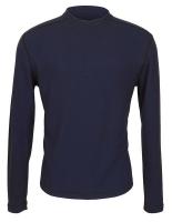 38F097 FR Long Sleeve T-Shirt, HRC2, Navy, MT