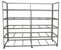38F346 Rolling Cot Storage Cart, 10 Bed