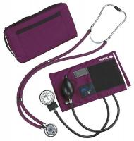 38F658 Anrd Sphyg w/Sprague Stethoscope, Purple