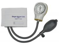 38F664 Single Use Sphygmomanometer, Child, White