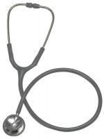 38F669 Stethoscope, SS, Adult, Gray
