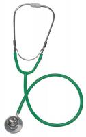 38F694 Dual Head Stethoscope, Adult, Green