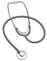 38F695 Nurse Stethoscope, Adult, Gray