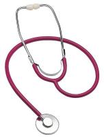 38F697 Nurse Stethoscope, Adult, Burgundy