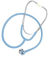 38F707 Dual Head Stethoscope, Newborn, Lt Blue