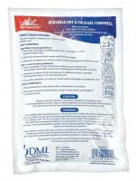 38F809 Hot/Cold Pack, Resusable, Neck, PK 12
