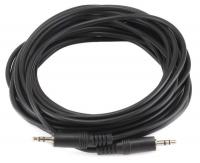 38F895 Audio Cable, 3.5mm, M/M, 25 Ft