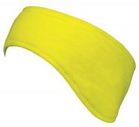 38G034 Flame Resistant Earguard, Hi-Vis Yellow