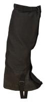 38G078 Flame Resistant Leg Gaiter, Black, L