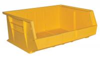 38G144 Stack and Hang Bin, 16x15x7 In., Yellow