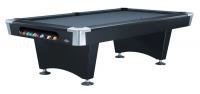 38H460 Pool Table, Gully, Black Laminate, 101 In L