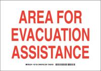 38H675 Fire Safety Sign, Poly, 7 x 10 in, Wht/Red