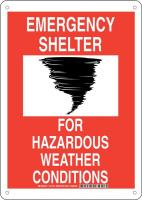 38H689 Fire Safety Sign, Plastic, 14 x 10, Red/Blk