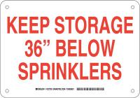 38H704 Fire Safety Sign, Alum, 7 x 10 in, Red/Wht