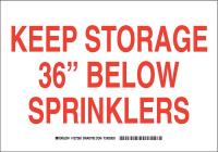 38H706 Fire Safety Sign, Poly, 7 x 10 in, Red/Wht