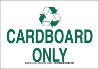 38H857 Facility Sign, Poly, 7 x 10 in, Grn/Wht