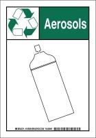 38H899 Facility Sign, Poly, 10 x 7 in, Grn/Blk/Wht