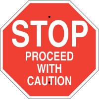 38H937 Traffic Sign, Aluminum, 18 x 18 in, Wht/Red