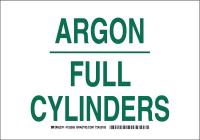 38J107 Chemical Sign, Polyester, 7x 10 in, Grn/Wht