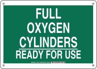 38J224 Chemical Sign, Plastic, 10 x 14 in, Wht/Grn