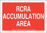 38J273 Chemical Sign, Polyester, 7 x10 in, Wht/Red