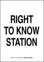 38J294 Chemical Sign, Polyester, 14x10 in, Blk/Wht