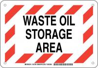 38J302 Chemical Sign, Alum, 7 x 10 in, Blk/Red/Wht