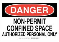 38J416 DANGER SIGN 10X14