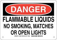 38J478 DANGER SIGN 7X10